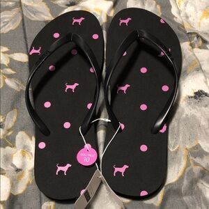 Pink Victoria’s Secret Flip Flops
